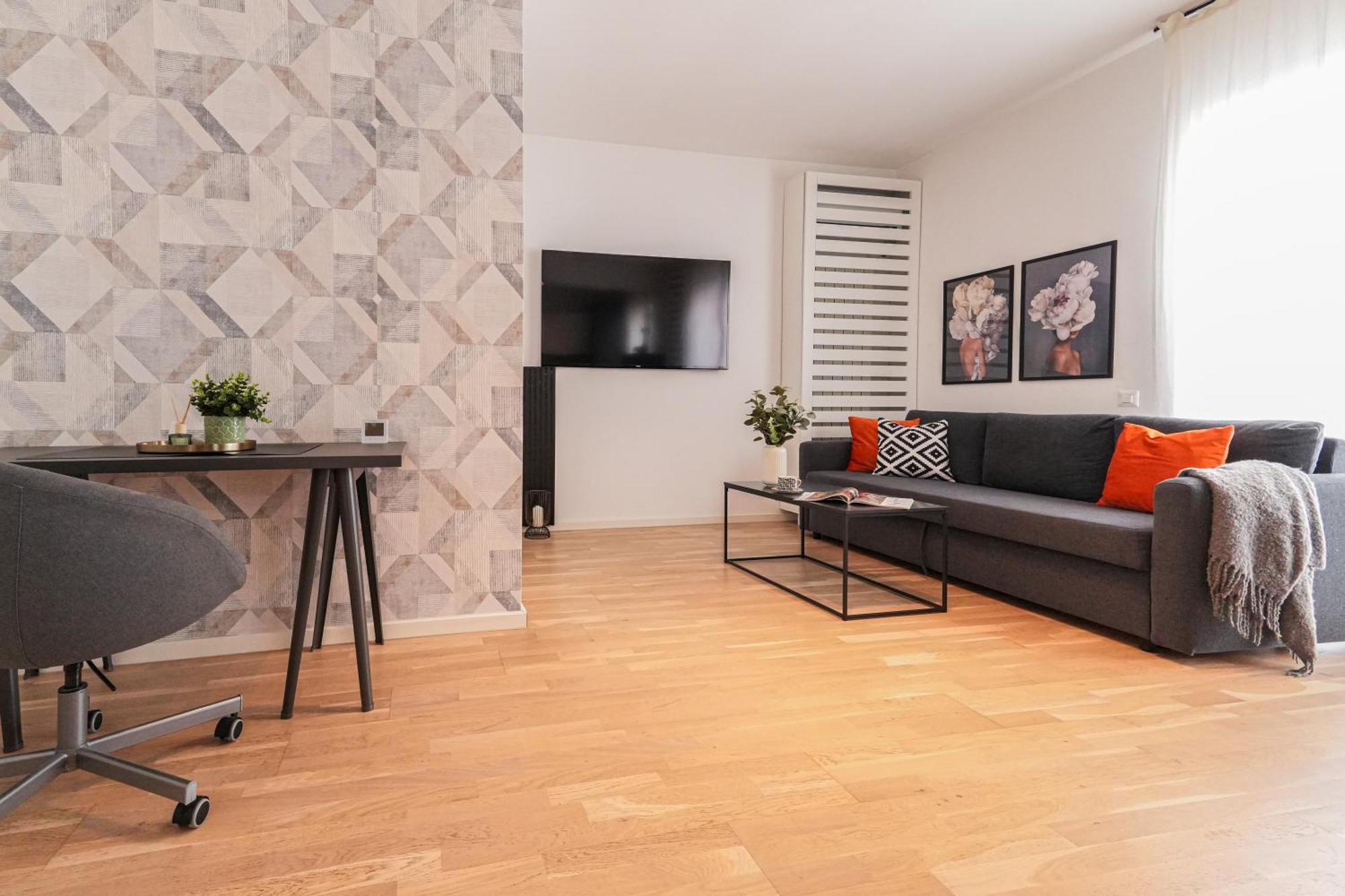 Maria - Modern Apartment With Parking And Workspace Bucareste Exterior foto