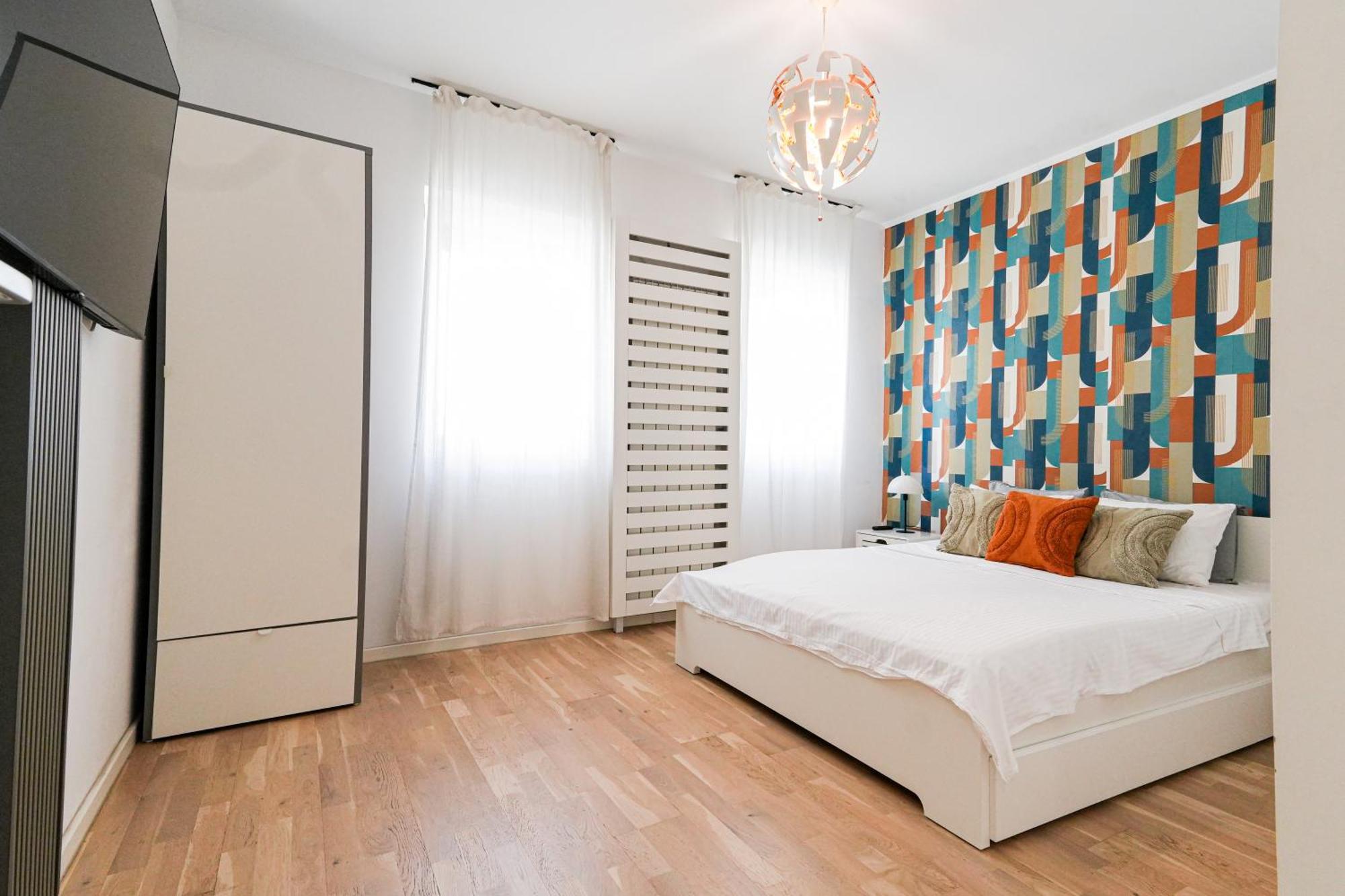 Maria - Modern Apartment With Parking And Workspace Bucareste Exterior foto